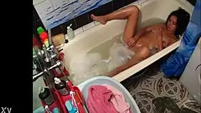 My Barely Legal Step-Sister Fucks Her Little Hole Hidden Camera