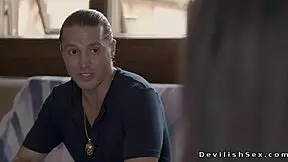 does your husband fuck your floppy tits wife like this?