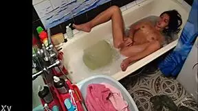 My Barely Legal Step-Sister Fucks Her Little Hole Hidden Camera