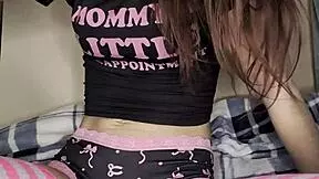 Playing with myself, missing you in this wet solo tease