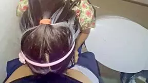 Why Settle For Rooms When Bathroom Fun Awaits? Drunk Latina Gets Fucked At Party