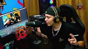 o podcast nem começou e a bruna lambertini ficou pelada, ruan babou - pópum no barraco completo no sheer - red 😏