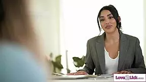 Big tits blonde rims and 69 pussy licks petite 18+ latina lawyer in lesbian fun.