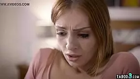 Voyeur neighbor preys on teen 18+ while her family is away, spying on her petite body.