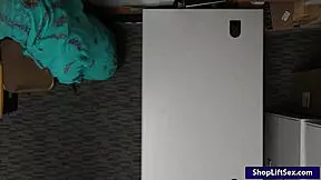 arab teen shoplifter, what will the lp officer do to you?