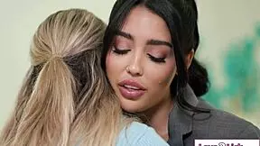 Big tits blonde rims and 69 pussy licks petite 18+ latina lawyer in lesbian fun.
