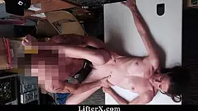 Thief MILF Gets Caught And Punished By The Cop In The Shop