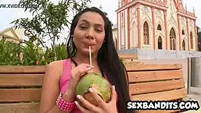 perfect latina teen babe tries her first porn scene