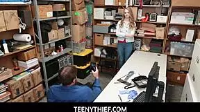 Teenythief - lp officers cock blowjob by lana sharapova deep throat