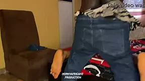 Is This Black Repair Guy Fucking His Client Like A Slut In Rough Doggystyle?