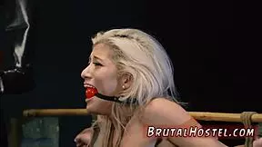 big-breasted towheaded sweetie cristi ann feels intense pleasure from dildo anal in hd bondage