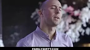 hot blonde teen stepsister lets big cock stepbrother fuck her after girlfriend breakup - brooke karter chad alva