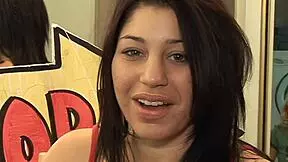 Britney Stevens Looks Right At The Camera As Her Ass Is Impaled By Big Cock