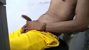 A Horny Latino Pulls Out His Big Dick