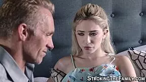 Stepdaughter Teen Gets Eaten Out and Pounded Hard