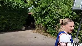 Stepdaughter Playing Basketball And Fucking With Stepdad?