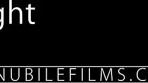 Nubilefilms - Trembling Orgasm On Her Step Brother's Cock