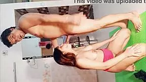 Slut rides cock deep in tight pussy desi sex 😈