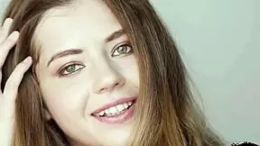 Petite Brunette Babe Kay Jay Poses In Lingerie, Exposing Her Natural Body