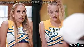 Petite Blonde Teen 18+S Khloe Kapri And Kyler Quinn Anal Fucked By Their Coach