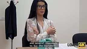 Loan4k her t-shirt got soaked guess what we did later