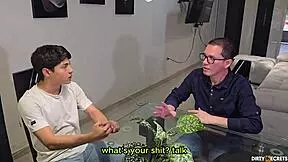 I Make An Agreement With My Stepson To Fuck My Wife So He Won't Rat Me Out To My Transsexual Girlfriend