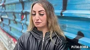 I-I caught this cute teen blonde and she swallowed all my cum after blowjob