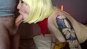 i am the resident evil babe in stockings getting fucked hard