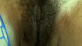 Mature woman shows hairy pussy to horny stepson