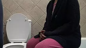 Stepmother watches stepson piss