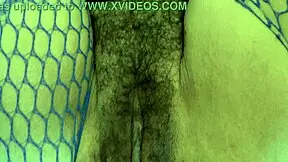 Mature woman shows hairy pussy to horny stepson