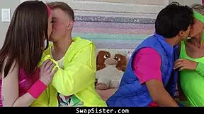 stepbrothers realize opportunity to fuck hot chicks is too good to pass up - swapsister