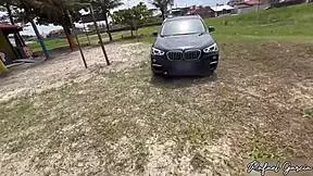 Transei Fucks Hot Babe In Abandoned Kiosk On Santos Beach