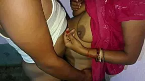 Desi hot young stepsis was happy