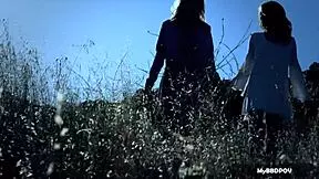 Scarlet Red & Black Eden Outdoor Hot Lesbian Sex 4K Teaser
