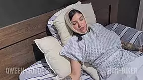 patient asks doctor for cum help in hospital room