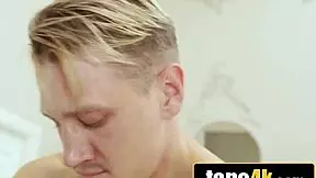 Young russian bride joins orgy while groom watches