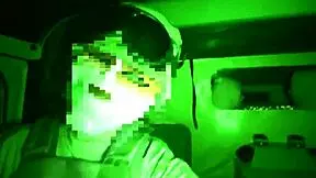 hot teen caught sneaking in military base uniform