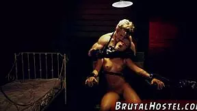 Teen Flashes Small Tits and Mouth Fart Bondage