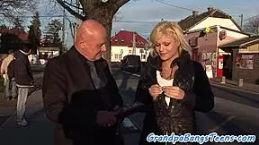 does this teen suck grandpa's cock in doggystyle?