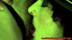 Granny's Intense Rimjob and Fingering Session