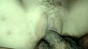 beautiful big titty dark haired girlfriend gets tits sucked and a deep dripping creampie