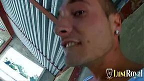 crazy teen ginger roze squirts from fingering and ass fucking