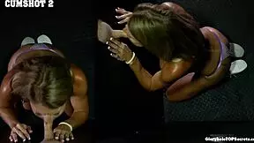 Summer's Dicks Stay On in Gloryhole Fun