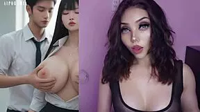 Korean Latina Big Tits Anal Creampie