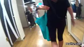 adorable czech chick gets seduced in shopping centre and banged in pov