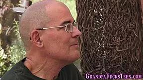 Ginger teen 18+ fucks old man!