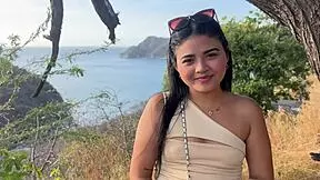 Latina Tourist Cheats On Husband With Stranger For Money