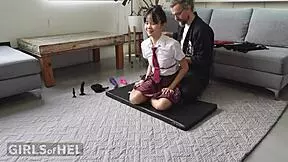 Japanese Student Bound and Forced to Squirt Intensely