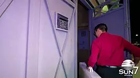 Fucked Young Client's Pussy During Massage Session